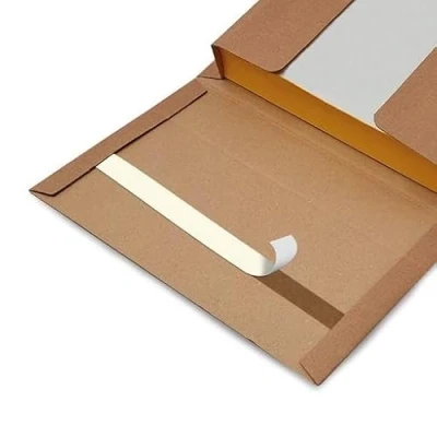 Immagine di Blasetti Scatola per spedizione Libri Book Box M imballaggio in cartone microonda avana, Confezione da 20 unità, Ideale spedire libro formato B5, Dimensioni interno 27X18,5X7 cm