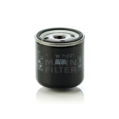 Immagine di MANN FILTER W 712/21 Filtro olio 3/4 16 UNF con una valvola blocco arretramento ad avvitamento JEEP: WRANGLER 2, Cherokee III