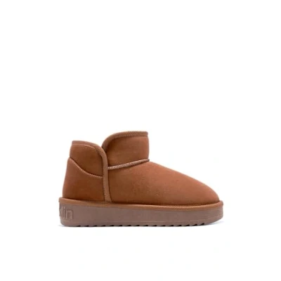 Immagine di D.Franklin Stivali da Donna Moda casual Modello nordic low basic, Marrone 79, 37 EU