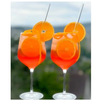 Immagine di Topkapi Terrazza Bicchieri Aperol Spritz, Cristallo Senza Piombo, 62,5 cl
