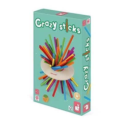 Immagine di Janod Gioco Di Abilità Acrobat, e Strategia, Giochi Società per Bambini, Lo Sviluppo Della Contrazione Motricità Fine Da 2 Giocatori, 5 Anni in su, J02757