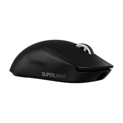 Immagine di Logitech G PRO X SUPERLIGHT 2 LIGHTSPEED Mouse da Gioco Wireless, Leggero, polling 4K, Tasti Ibridi LIGHTFORCE, Sensore HERO 2, 32.000 DPI, 5 Pulsanti Programmabili, USB C, PC, Mac Nero