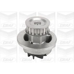 Immagine di GRAF PA442 Pompa acqua 19 con anello tenuta meccanico Ghisa 56,29 per trasmissione cinghia dentata OPEL: Corsa B Hatchback, Astra F CC