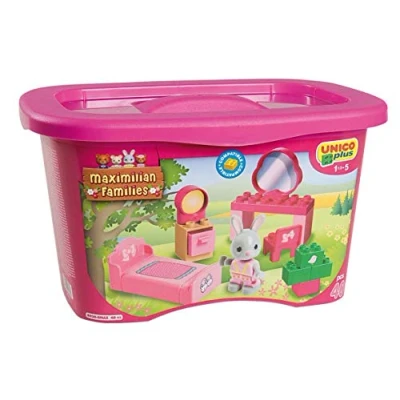 Immagine di Unico ANDRONI Scatola Maximilian Families 40 Pezzi Costruzioni, Multicolore, 8938 0MAX