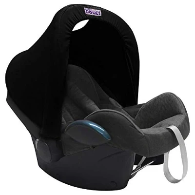 Immagine di The Original Dooky 126350 Cappottina in Cotone Universale per Ovetto, Nera