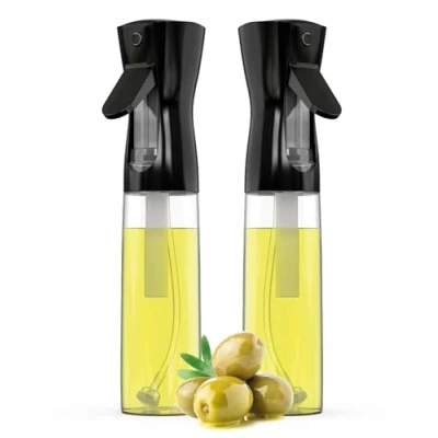 Immagine di ActivoTex Spruzzatore Olio. Spruzzino Olio per Friggitrice ad Aria. 300 ml 2 unià Vaporizzatore da Cucina. Spray Evo. Nebulizzatore Alimentare. Alimenti