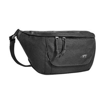 Immagine di Tasmanian Tiger TT Modular Hip Bag II Marsupio tattico universale con 5 litri di volume, 3 tasche cerniera e pannello in velcro Molle, per uso sportivo, trekking, attività all&#039;aperto, nero