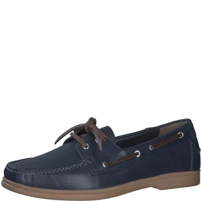 Immagine di MARCO TOZZI by Guido Maria Kretschmer Scarpe Stringate Uomo in Pelle Eleganti, Blu (Navy), 42 EU