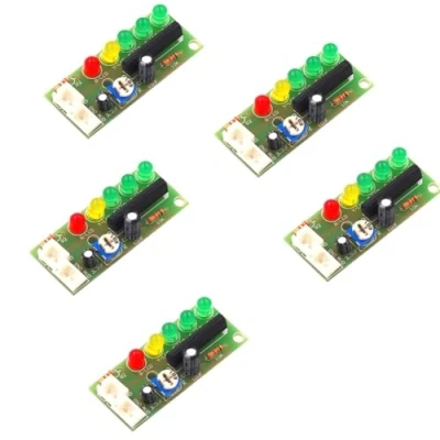 Immagine di YOURRYONG KA2284 Set di 5 indicatori audio a LED, indicatore livello, display fai da te