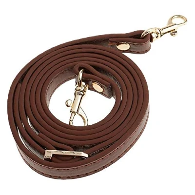Immagine di Pofet Tracolla di ricambio per borsa, 120 cm, regolabile, accessorio fai da te, colore: marrone