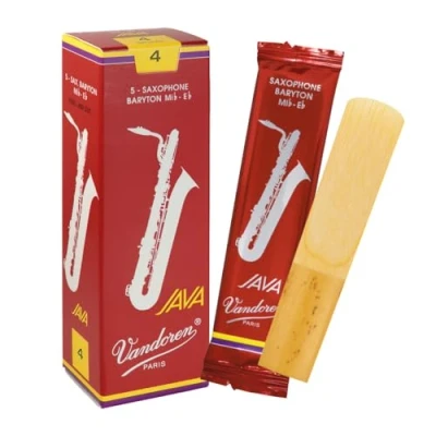 Immagine di Ancia Vandoren Saxofono Baritono Java Archiviato Rosso Calibro: 4