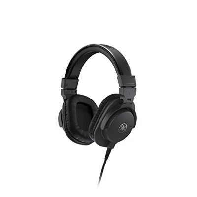 Immagine di Yamaha HPH MT5 Cuffie da Studio Over Ear Monitor Pieghevoli, con Cavo 3 m e Jack Adattatore Stereo Standard 6,3 mm Nero