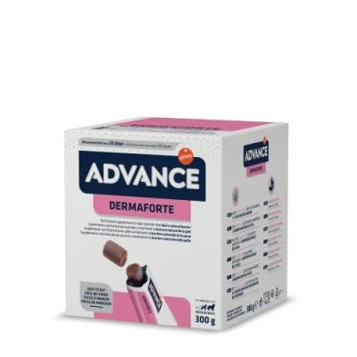 Immagine di Advance affinity VETERINARY DIETS DermaForte Supplemento Nutrizionale per Cani Confezione 60 unità con 2 Particelle di 5 g Totale: 300