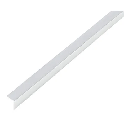 Immagine di Alberts 488567 Profilo angolare autoadesivo alluminio, design cromo 1000 x 30 mm
