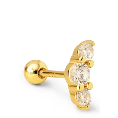 Immagine di Singularu Freesia Spark Orecchino singolo, Donna, Taglia: One Size, Oro
