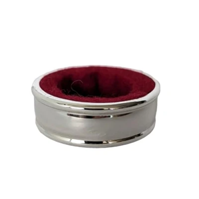 Immagine di your castle Anello antigoccia, diametro 4 cm, larghezza 1,5 placcato argento, per bottiglie di vino,