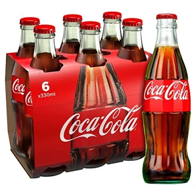 Immagine di Coca Cola Bottiglia di vetro, 6 x 330 ml