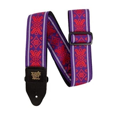 Immagine di Ernie Ball, Tracolla jacquard Royal Flush Red