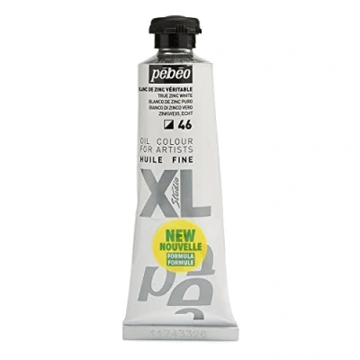 Immagine di PEBEO Huile XL 37ml Olio, Metallo, Bianco Zinco Imitazione, 37 ml, unità