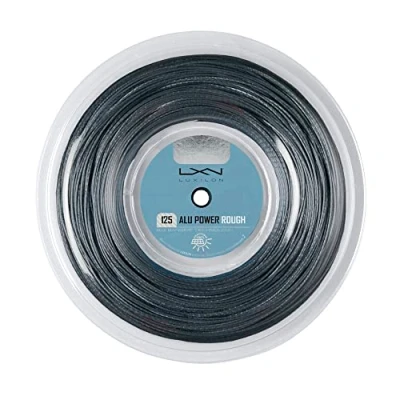 Immagine di Luxilon WRZ990200 Corda da Tennis Alu Power 125 Rough, Bobina 220 m, Unisex, Argento, 1.25 mm
