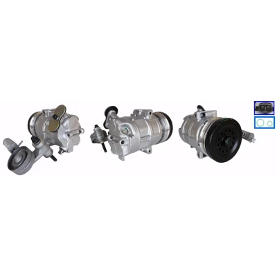 Immagine di LUCAS ACP01308 Compressore Aria Condizionata PAG 46 YF R 134a, 1234yf con guarnizioni OPEL: Corsa D Hatchback, E Hatchback