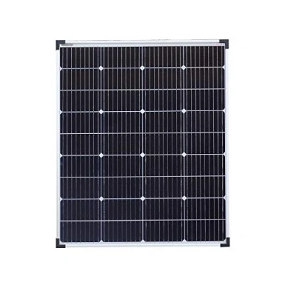 Immagine di Enjoy Solar PERC Mono 100W 12V (XL) Pannello Solare Modulo Fotovoltaico, 166mm*166mm Cella Monocristallina con 9 Busbars, Ideale per RV, Giardino, Barca.