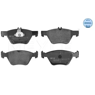 Immagine di MEYLE 025 216 7020 Kit pastiglie freno ORIGINAL Quality Assale anteriore Predisposto per contatto segnalazione usura con lamierino anticigolío