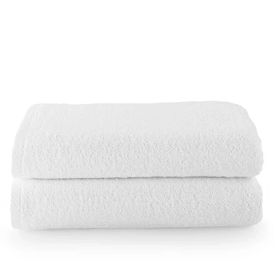 Immagine di Top Towel Set di 2 teli da bagno o doccia 100% cotone 500 g/m2 misure 70 x 140 cm