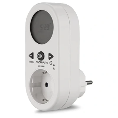 Immagine di REV digital Timer with LCD Display white