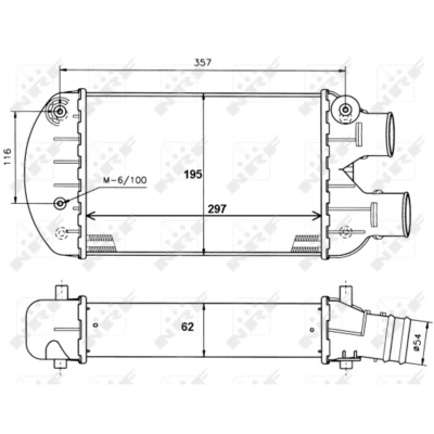 Immagine di NRF 30122A Intercooler FIAT: Multipla