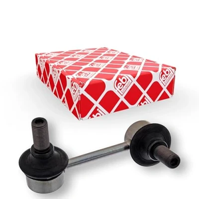Immagine di FEBI BILSTEIN 42965 Bielletta barra stabilizzatrice Assale anteriore Sx 90 M12 x 1,25 Acciaio argento