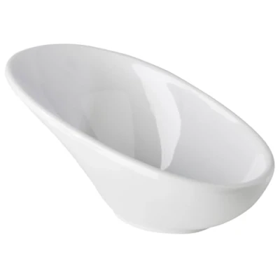 Immagine di APS 79040 FRIENDLY Ciotola per salse, in plastica riciclata, 11,5 x 6 cm, altezza 5,5 0,04 litri, colore: Bianco