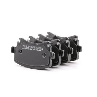 Immagine di metelligroup 22 0553 0 Pastiglie Freno Anteriori E Posteriori, Made in Italy, Pezzo di Ricambio per Auto/Automobile, Kit da 4 Pezzi, Certificate ECE R90, Prive Rame