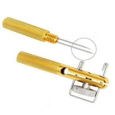 Immagine di MaoNativey Pesca per Tying Tools, Alluminio Lenza Knot Tool Portatile Strumento Legare Accessori da Rapidamente I Nodi del Ciclo