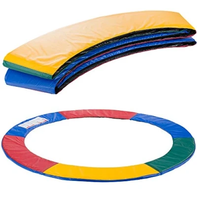 Immagine di Arebos Paraspigoli per Trampolino Protezione a Molla Copertura del Bordo di Tappeto Elastico 100% Resistente ai Raggi UV antistrappo colorato 244 cm