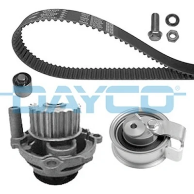 Immagine di DAYCO KTBWP4750 Pompa Acqua + Kit Cinghia Distribuzione AUDI: A4 B6 Avant, B7 Sedan, VOLKSWAGEN: Passat B5 GP Variant
