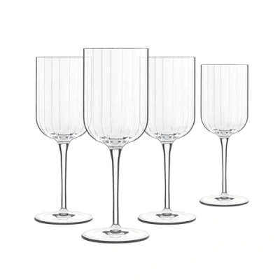 Immagine di Bormioli Luigi Bach High Tech Flute da Champagne, 21 cl, Confezione 4, Cristallo, Clear, 4 unità