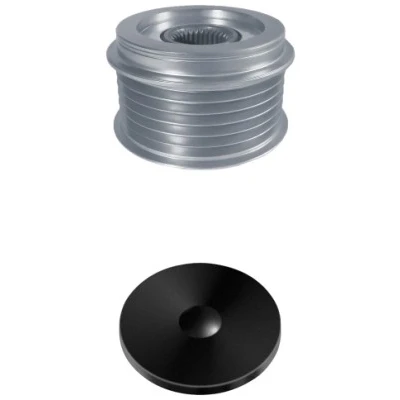 Immagine di HELLA 9XU 358 038 971 Puleggia Alternatore 34,8 con calotta/coperchio AUDI: A4 B8 Avant, Q5, A6 C7 VOLKSWAGEN: Touareg I