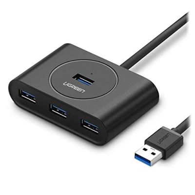 Immagine di HUB UGREEN 20290 4X USB 3.0 COLOR NEGRO