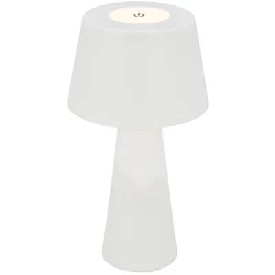 Immagine di Briloner lampada da tavolo a batteria LED, dimmerabile, touch, luce mobile, LED per esterni, batteria, bianco