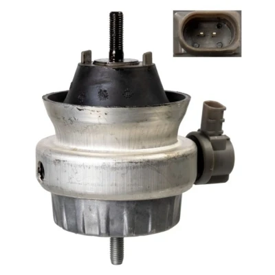 Immagine di FEBI BILSTEIN 109449 Supporto motore Sx Cuscinetto idraulico ad inserimento elettrico AUDI: A6 C6 Sedan, Avant