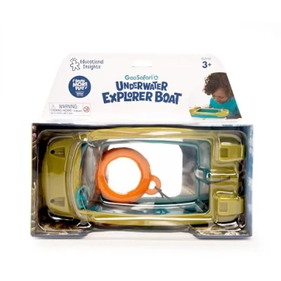 Immagine di Learning Resources Barca per esplorazione sottomarina con Lente di ingrandimento Geosafari Jr, Colore, EI 5115
