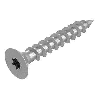 Immagine di SECCARO viti per truciolato 5 x 35 mm, in acciaio inox V2A VA A2, legno con filettatura completa, TX/esagono incassato, 200 pezzi