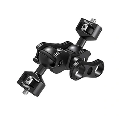 Immagine di SMALLRIG Magic Arm con Doppia Testa a Sfera, Supporto Monitor Braccio Magico per Field 2070B