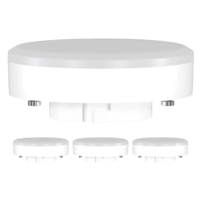 Immagine di ledscom.de 4 pezzi lampadina GX53 LED, bianco caldo (2700 K), 10,6 W, 1038lm, 115, opaco
