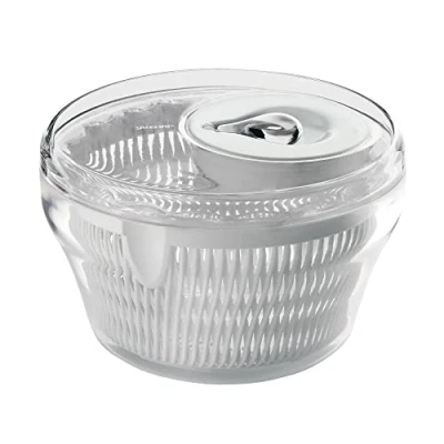 Immagine di Guzzini Centrifuga Insalata Kitchen Active Design, Trasparente, Ø28 x h18 cm