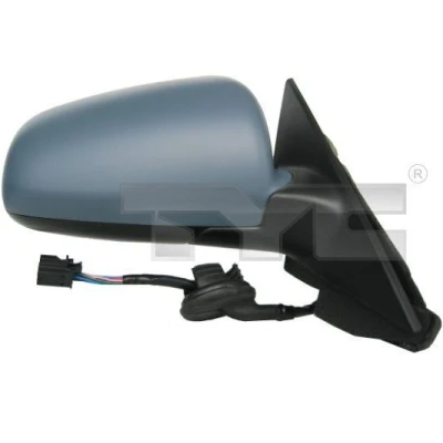 Immagine di specchio retrovisore esterno Tyc 302 0039 Dx con la prima mano convesso, termico, per regolazione elettrica AUDI: A3 Sportback