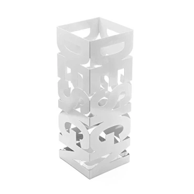 Immagine di Versa Design Portaombrelli per Ingresso, Camera o Moderno, Misure (A x L l) 52 18 cm, Metallo, Color Bianco