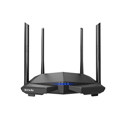 Immagine di Tenda AC6 Router Wi Fi AC1200 Dual Band 300 Mbps 2.4 GHz e 867 5 GHz, 4 * 5dBi Antenne, Parental Control Rete Ospiti, VPN, IPv6, Adatto per Case a Un Piano