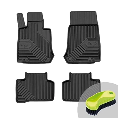 Immagine di FROGUM No.77 Set di tappetini perfettamente su misura per Mercedes Benz GLC X253 dal 2015 Materiale TPE durevole